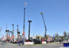 Manitou Group reports strong revenue growth Manitou telehandlers on the A.T. Best stand at ScotPlant 2026