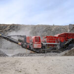 Hard rock makes jaw crusher easy choice for Breedon at Daviot Quarry Finlay jaw crusher operating in quarry