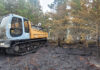 Customised machines aid Cairngorms wildfire response Customised Morooka tracked dumper