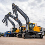 Rygor launches plans sales trainee and mentorship programme Hyundai machines lined up in yard