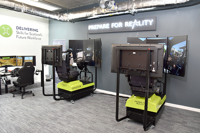 Plant simulator suite at Forth Valley College