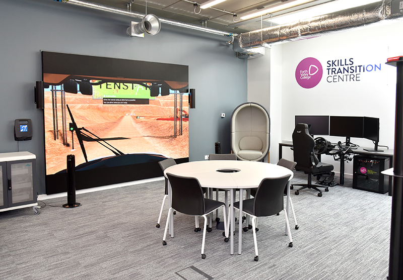 Plant simulator suite at Forth Valley College