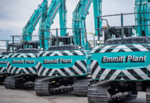 Sustainable procurement drive leads to ‘bumper’ Kobelco haul Emmitt Plant new Kobelco excavator fleet