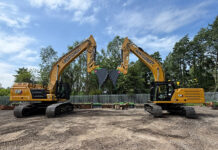 KT Montgomery expands fleet with £8m Cat equipment investment New Cat excavators for KT Montgomery