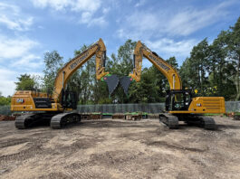 KT Montgomery expands fleet with £8m Cat equipment investment New Cat excavators for KT Montgomery