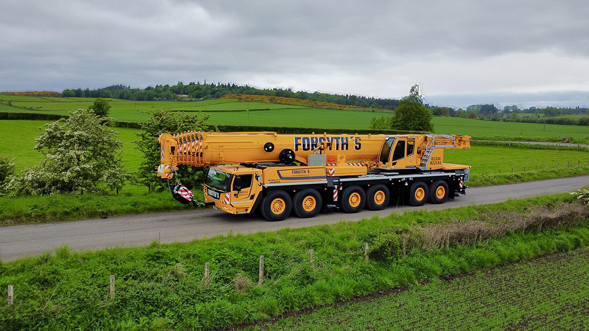 Liebherr LTM 1300-6.4 six-axle all-terrain crane