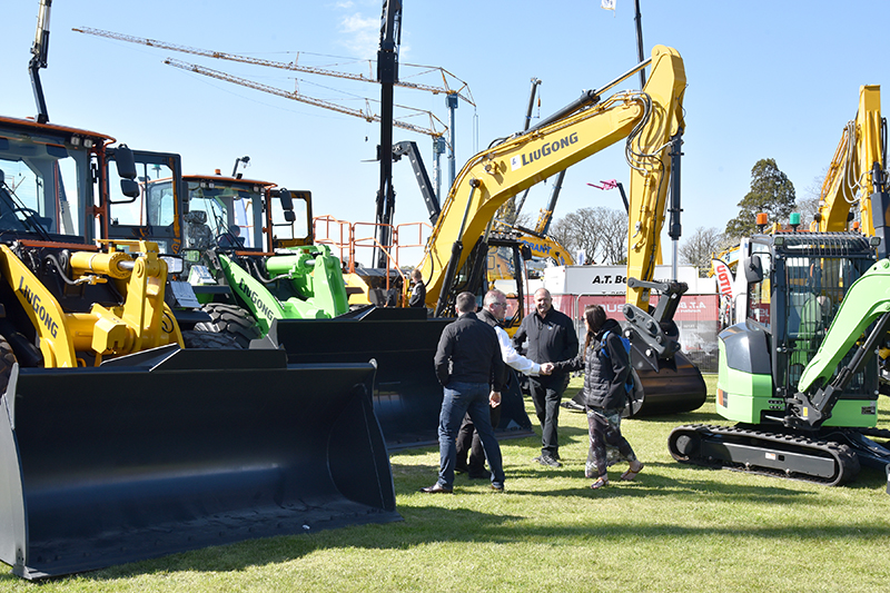 LiuGong machines at ScotPlant 2026