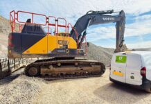 SER hails impact of ‘hydrogen-on-demand’ tech following nine-month field trial SER excavator in fuel trial