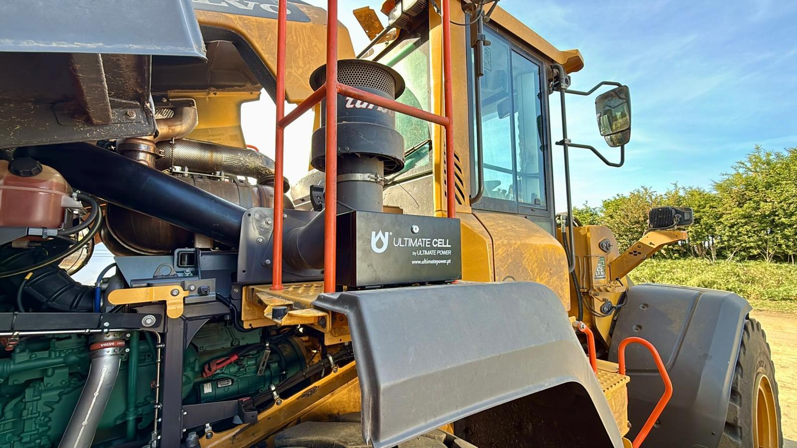 SER excavator in fuel trial
