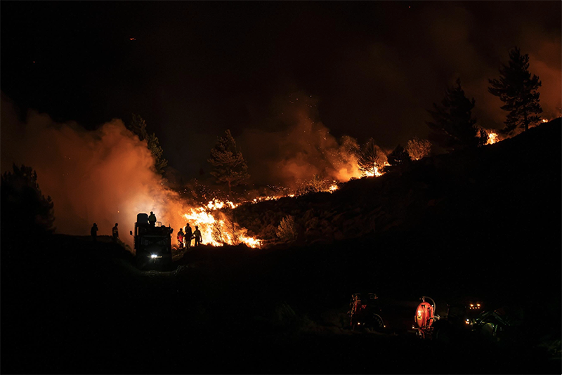 Cairngorms wildfire