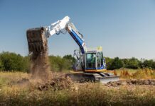 Eagle Plant cements long-standing Takeuchi relationship with landmark machine deal Excavator out working in the field