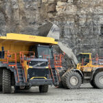 Motherwell-built hauler marks milestone for Volvo in Germany Volvo rigid hauler working at quarry