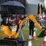 Thousands attend family construction event at Glasgow’s Riverside Museum Mini-digger event at Glasgow's Riverside Museum