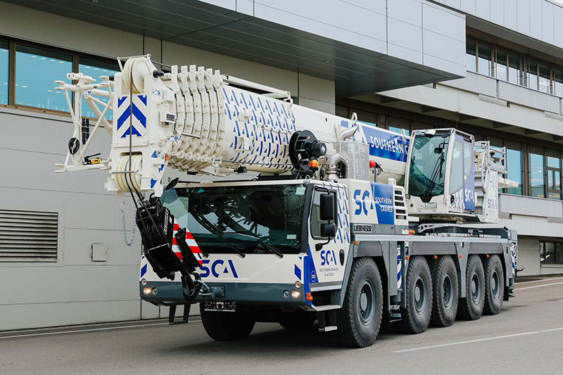 Liebherr LTM 1150-5.3 mobile crane
