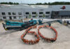 Powerscreen anniversary event celebrates the people behind 60 years of progress Powerscreen people make the '60' figure to mark 60th anniversary