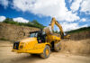 Miller Plant makes significant investment in new Cat machines Cat truck on construction site