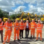 West Lothian Council’s new JCB machines helped repair over 2,000 potholes in August