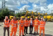 West Lothian Council’s new JCB machines helped repair over 2,000 potholes in August