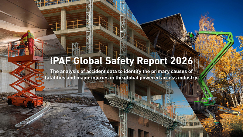 Powered access safety report cover