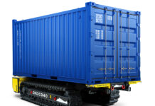 GGR Group to debut 40-tonne capacity tracked carrier at Vertikal Days Croco40 tracked carrier with container