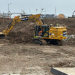 Flannery deploys first Cat 320 electric medium excavator in the UK Cat 320 electric medium excavator