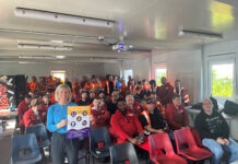 Sepsis awareness training to be rolled out to construction site teams across Scotland Sepsis awareness training taking place