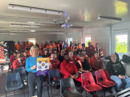 Sepsis awareness training to be rolled out to construction site teams across Scotland Sepsis awareness training taking place