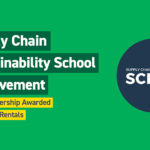 Sunbelt Rentals achieves Supply Chain Sustainability School gold level membership Supply Chain Sustainability School logo