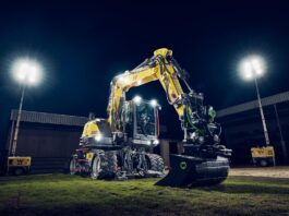 Wacker Neuson unveils latest innovations Wacker Neuson wheeled excavator