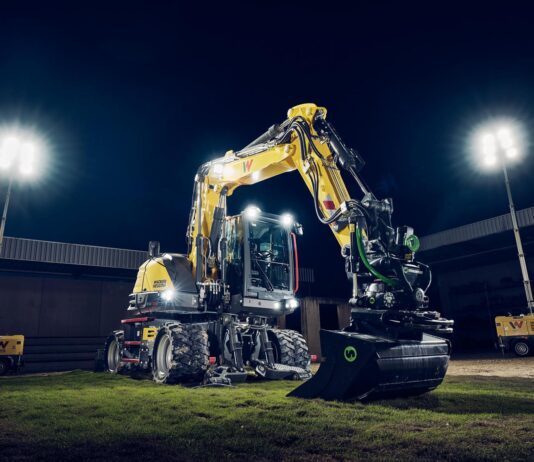 Wacker Neuson unveils latest innovations Wacker Neuson wheeled excavator