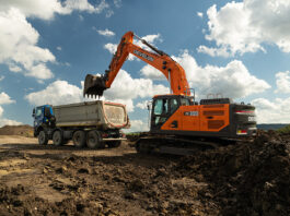 Develon adds fifth model to Series 9 smart excavator portfolio Develon DX300LC-9 32-tonne crawler excavator