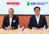 Manitou Group and HD Construction Equipment confirm partnership agreement Sylvain Blaise, President & CEO Manitou Group Jaeyoung Moon, President & CEO HD Construction Equipment