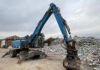 Acetech Metals equipment set for online auction Terex Fuchs material handler