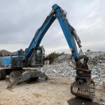 Acetech Metals equipment set for online auction Terex Fuchs material handler