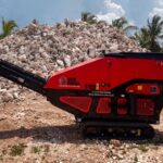 British-built crusher turns Cayman limestone into aggregate Red Rhino compact crusher
