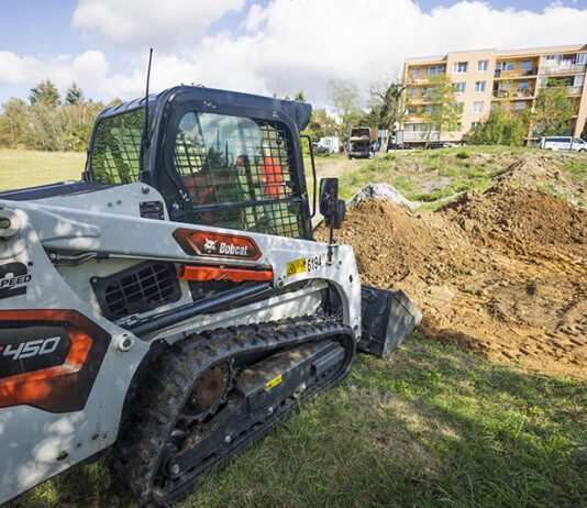Bobcat employees support communities during global volunteering initiative Bobcat equipment working on volunteering initiative