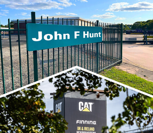 Finning completes John F Hunt acquisition Finning and John F Hunt Power Group graphic