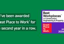 Sunbelt Rentals retains status as one of UK’s top construction workplaces Sunbelt Rentals' great place to work graphic