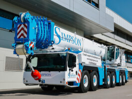 Wick business buys ‘Scottish first’ 400-tonne mobile crane LTM 1400-6.1 mobile crane