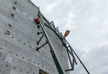 Sinoboom in double high-reach electric boom lift launch Sinoboom electric telescopic boom lift