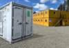 Nixon Hire invests in new fleet of large battery storage units Nixon Hire battery storage units on site