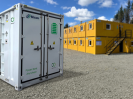 Nixon Hire invests in new fleet of large battery storage units Nixon Hire battery storage units on site